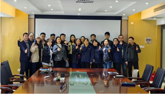 洛陽市銳創電氣ERP結案大會