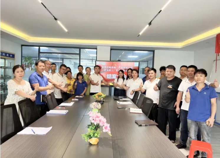 東莞市鋒榮精工科技鈑金ERP +MES一體化系統順利結案